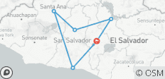  Tailor-Made Best El Salvador Tour with Daily Departure - 6 destinations 