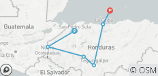  Customized Honduras Adventure with Daily Departure &amp; Private Guide - 6 destinations 