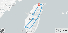  El sabor de Taiwán en tren - 9 destinos 