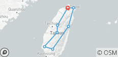  A Taste of Taiwan by Train - 9 destinations 