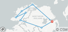  Nordirland &amp; Grafschaft Donegal (im Hotel) - 4 Tage - 8 Destinationen 