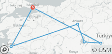  Türkei in Kürze - 7 Tage - 6 Destinationen 