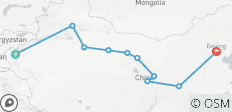  China – alles van de Zijderoute – van Kashgar naar Peking – 18 dagen - 10 bestemmingen 