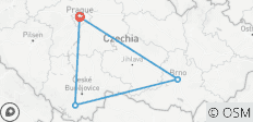  Visite privée sur mesure de la République tchèque en famille, départ quotidien - 4 destinations 