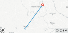  Excursión al Festival de Holi de Jaipur 2026 - 4 destinos 
