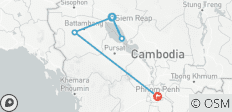  Cambodia Legacy 9 Days - 7 destinations 