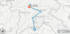  9 Days of Laos Mysteries Revelation - 6 destinations 