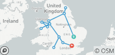  Klassisches England &amp; Wales - 16 Destinationen 