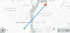  Circuit de 4 jours au Caire - Pyramides de Gizeh, Musée égyptien et Dîner-croisière sur le Nil | Guide privé et transferts - 3 destinations 
