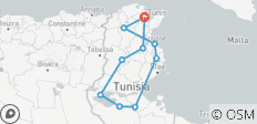  Tailor-Made Private Tunisia Trip with Daily Departure - 10 destinations 