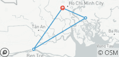 Best trip - 3 Days 2 Nights Ho Chi Minh city -Mekong Delta - Cu Chi Tunnel - 4 destinations 
