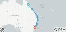  19 Day Kookaburra East Coast Select Tour: Cairns &gt; Sydney - 16 destinations 