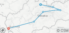  Viaje privado a Eslovaquia personalizado de 6 días, con salida diaria y todo incluido - 7 destinos 