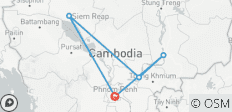  Là où vivent les animaux sauvages - Une visite du Cambodge avec des animaux éthiques - 5 destinations 