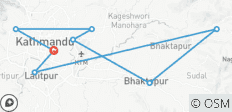  Kathmandu Highlights Tour - 3 Days - 8 destinations 