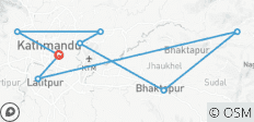  Kathmandu Highlights Tour - 3 Days - 8 destinations 