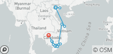  Vietnam &amp; Kambodscha mit Ben Tre - Thoi Binh Weiler - 15 Destinationen 