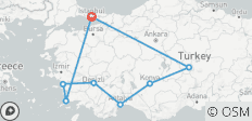  Les merveilles du monde partout où vous allez : Istanbul, Bodrum et la Cappadoce en 13 jours - 8 destinations 