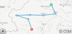  Rajastán imperial- grupos pequeños, acaba en Udaipur, 13 días, puerta a puerta - 7 destinos 