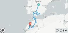  Spanien &amp; Marokko (Madrid bis Casablanca) - 12 Destinationen 