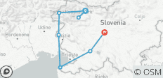  Western Slovenia Tour - 8 destinations 