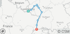  Splendeurs du Rhin et de la Moselle 2025 - 10 destinations 