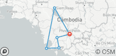  Aventure au Cambodge - 6 destinations 