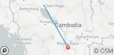  Erkunden Sie Siem Reap &amp; Phnom Penh - 2 Destinationen 