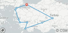  Schatten van Turkije Istanbul, het oude Efeze &amp; Cappadocië (2024) - 10 bestemmingen 