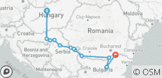  Découverte des Balkans 2025 - 13 destinations 