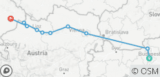  Actif &amp; découverte sur le Danube avec 1 nuit à Budapest (en direction de l\'ouest) 2025 - 10 destinations 