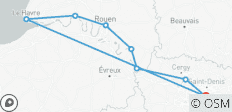  Die Seine (südwärts) - 8 Destinationen 