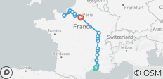  Grand France for Jazz Lovers (Northbound) 2025 - 18 destinations 