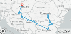  Le Danube de la Roumanie à Budapest avec 1 nuit à Bucarest, 2 nuits en Transylvanie et 1 nuit à Budapest 2025 - 19 destinations 