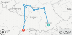  La grandeur de l\'Allemagne avec 2 nuits à Munich pour les amateurs de bière (en direction de l\'ouest) 2025 - 12 destinations 
