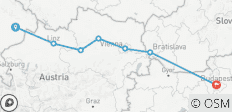  La symphonie du Danube avec 1 nuit à Budapest (en direction de l\'est) 2025 - 7 destinations 