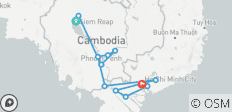  Le fascinant Vietnam, le Cambodge et le Mékong (en direction du sud) 2025 - 13 destinations 