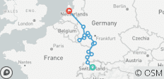  Le Rhin et la Moselle avec 2 nuits à Lucerne pour les amateurs de vin - vers le nord - 16 destinations 