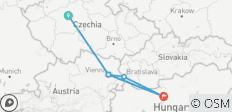  Prague, Vienne et Budapest (hiver 25/26 uniquement) - 6 destinations 