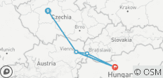  Prague, Vienna and Budapest (Winter 24/25 And 25/26 Only) - 6 destinations 
