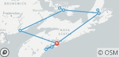  Aventure dans les Maritimes canadiennes 2024 - 12 destinations 