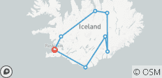  Voyage privé sur mesure en Islande - 8 destinations 