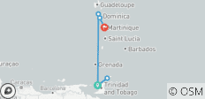  Sauter d\'une île à l\'autre dans le kaléidoscope des Caraïbes - 6 destinations 