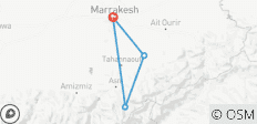  Un avant- goût du Maroc : Marrakech, les montagnes de l\'Atlas et le désert - 5 jours - 5 destinations 