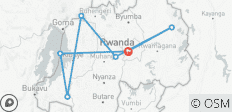  12 days Best of Rwanda vacation tour - 7 destinations 