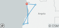  Discover the Hidden Gems of Angola 8-Day- 7Nights - 7 destinations 