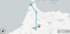  Noord –Marokko voor gezinnen – Tanger, Chefchaouen &amp; Fes – 7 dagen - 6 bestemmingen 