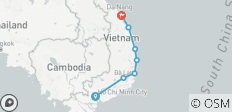  Vietnam bike tour: Saigon to Hoi An - 7 destinations 