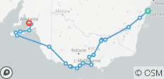  De smaken van Zuid-Australië – 2025 &amp; 2026 – 11 dagen - 22 bestemmingen 