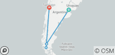  Argentine et; Chili : El Calafate, Torre Del Paine W/local flights - 4 destinations 